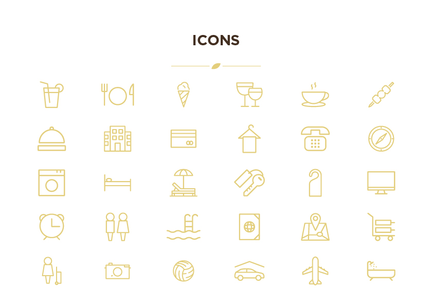 Hotel Ilomba Icons
